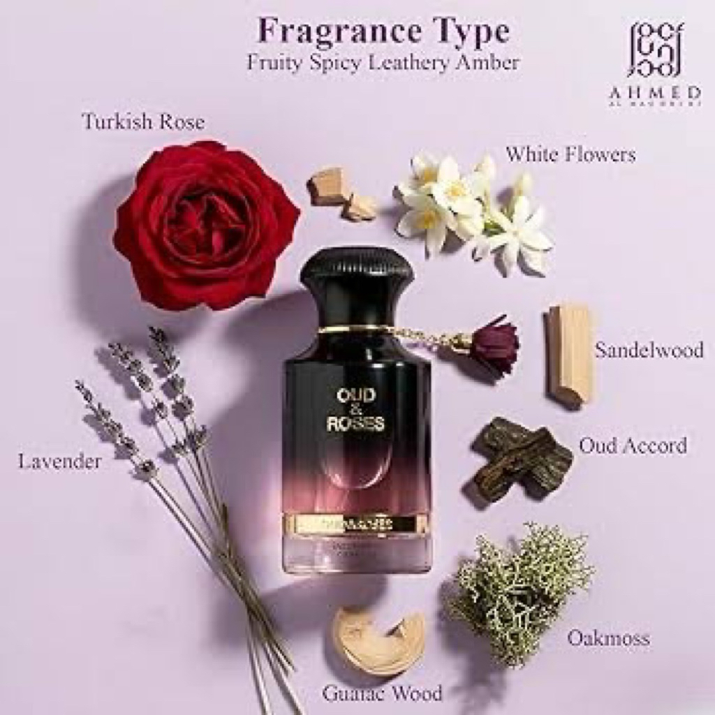 Decant Parfum Oud & Roses 100% Asli Ori