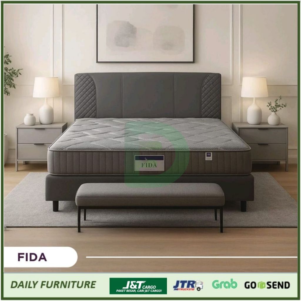 Spring bed Merk Angel Tipe Fida Matras Kasur Berkualitas Garansi 15 Tahun