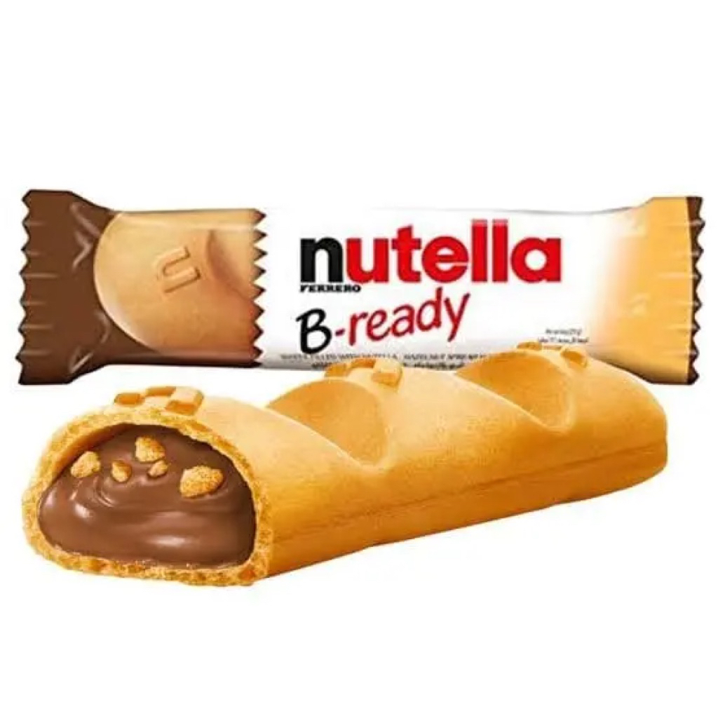 Nutella wafer crunchy 23gr / wafer coklat nutella per pcs