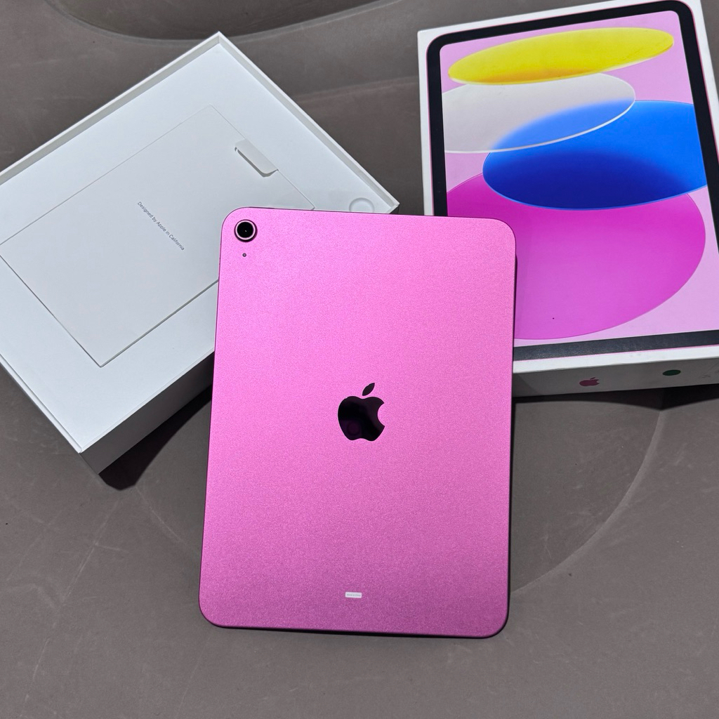 iPad Gen 11 128gb A16 Garansi iBox Resmi warna Pink Mulus