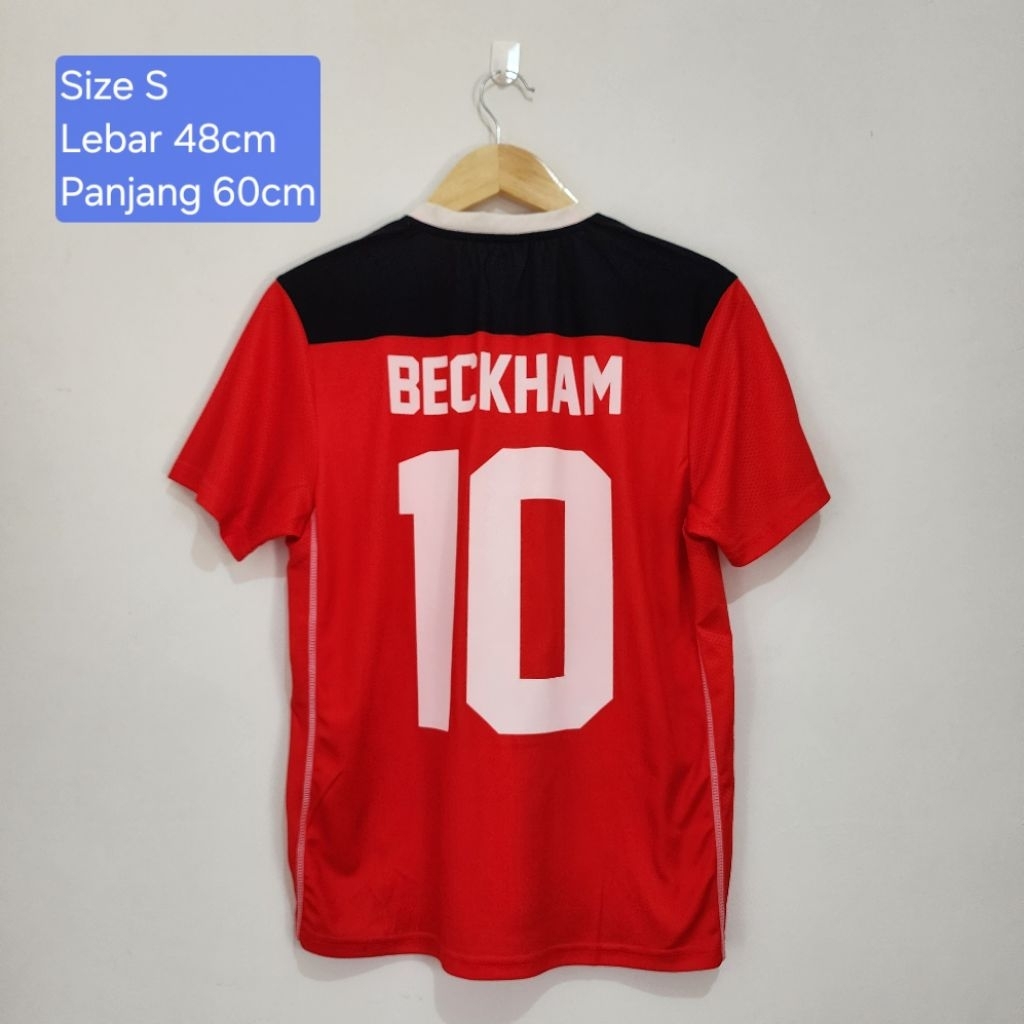 [USED] Original Lining Jersey Timnas Indonesia Home Replika 2022 Nomor Punggung 10 Beckham