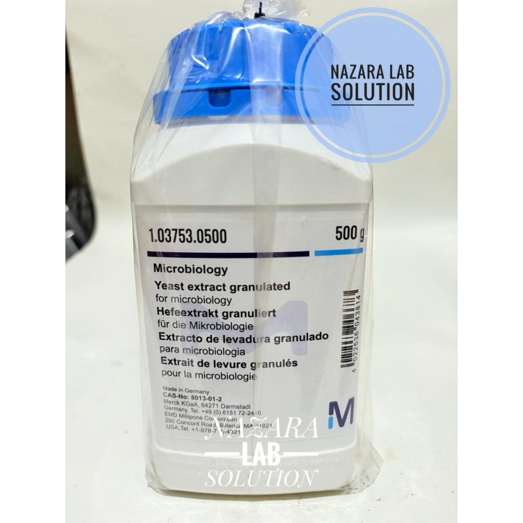 Yeast Ekstract Granulated/Media Yeast Extract/Yeast Ekstrak MERCK103753 500GR