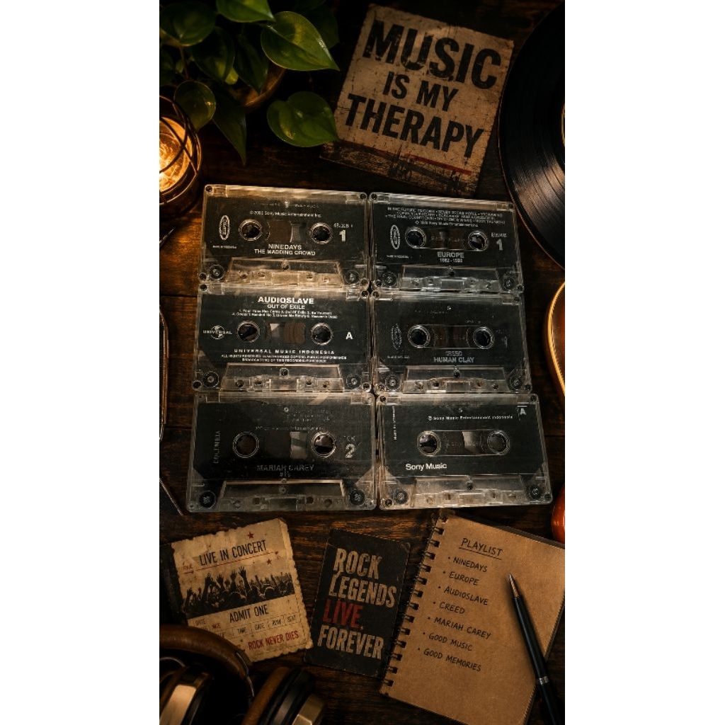 kaset tanpa cover random