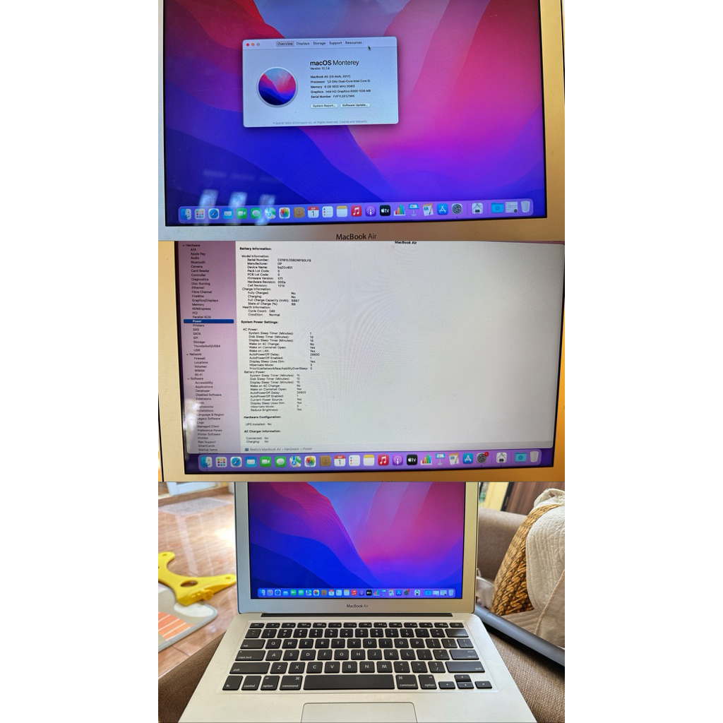 [Second] Macbook Air 2017 8 128gb