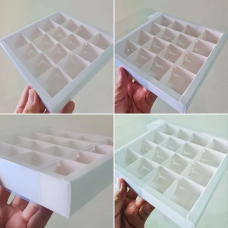 Box Kue Kotak Packaging Hampers Sekat