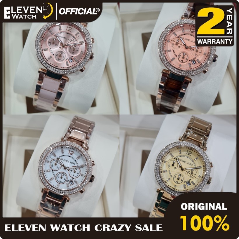 [Promo] Jam Tangan Wanita M.K Parker MK-5896 MK-5535 MK-5538 MK-5885 MK-5354 MK-5491 MK-5353 Stainle