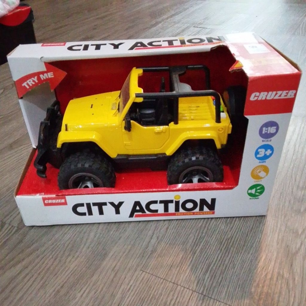 MAINAN MOBIL CRUZER CITY ACTION