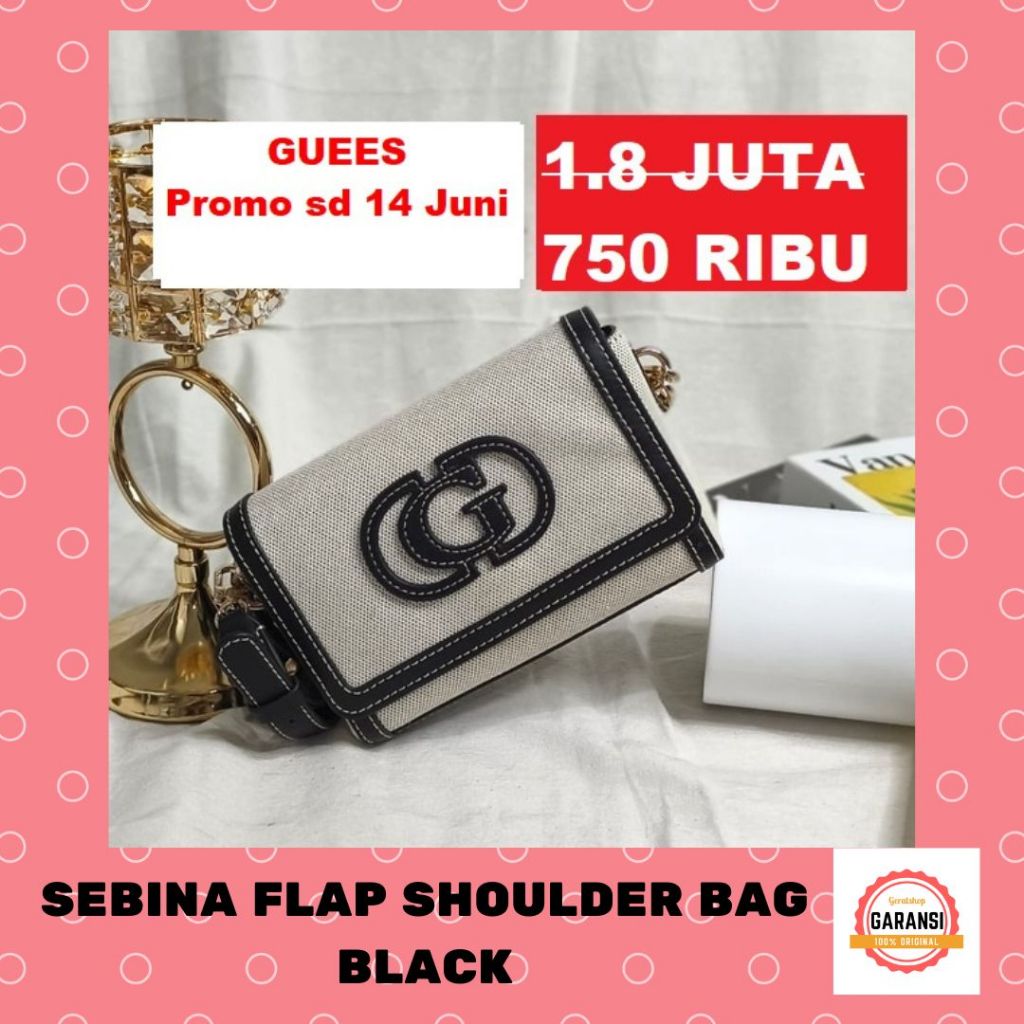 Tas Guess seri SEBINA shoulder bag original SALE STORE
