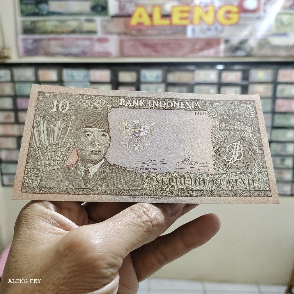 uang kuno sukarno 100 Rupiah 1960