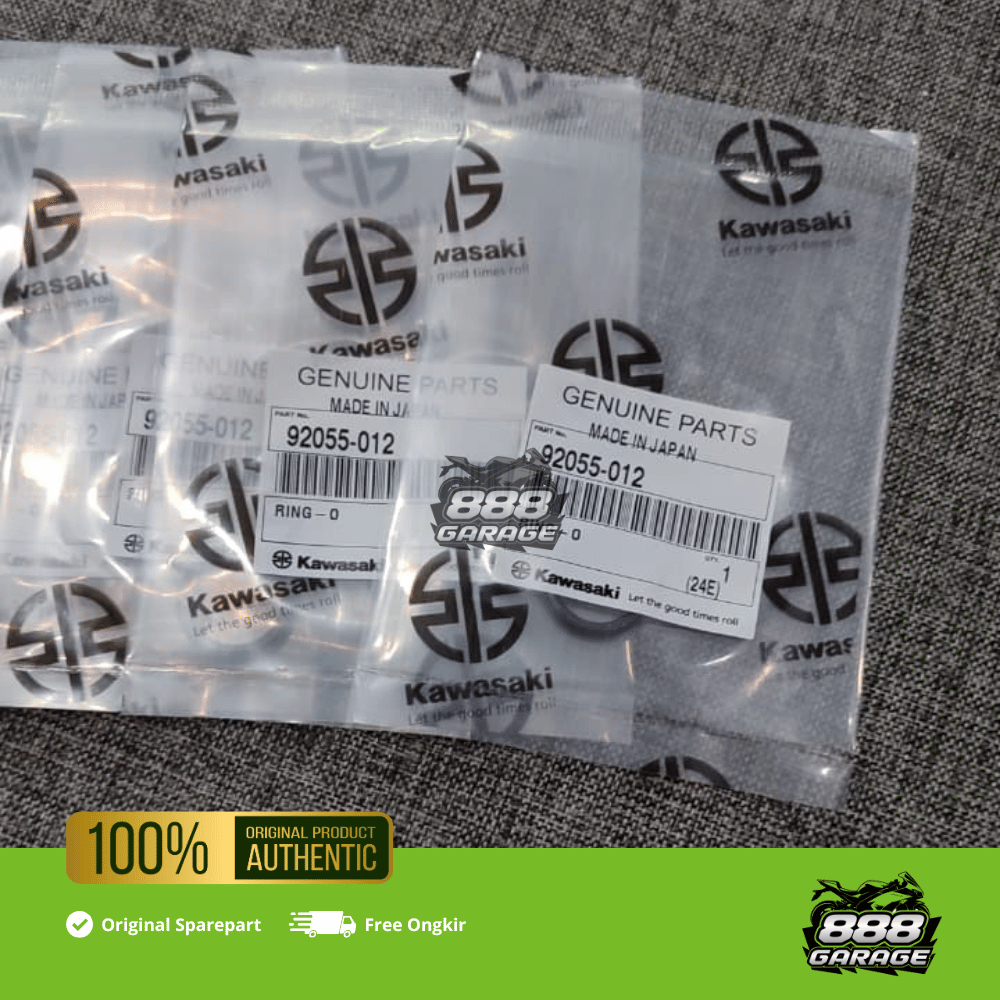 888 Garage - ORING PENUTUP OLI DAN COIN COVER NINJA RRRSS 92055-012 GENUINE PARTS