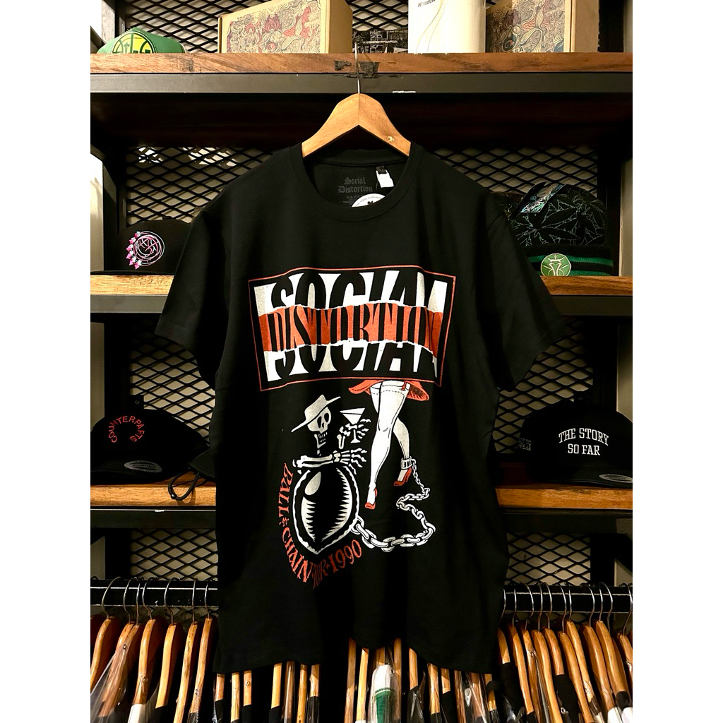 Social Distortion - Ball and Chain Tour Tshirt