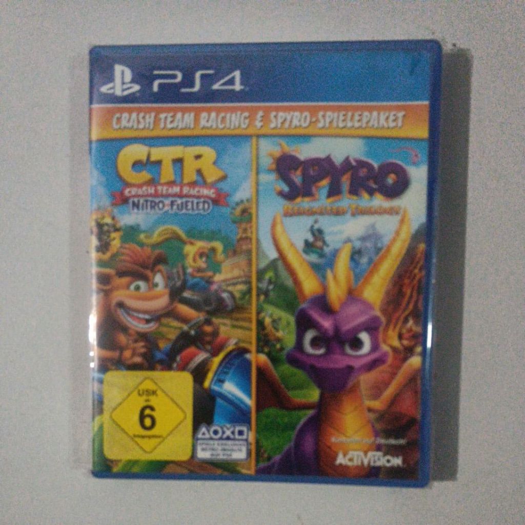 bd ctr and Spyro trilogy ps4