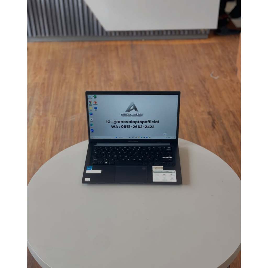 LAPTOP ASUS VIVOBOOK A1404ZA PROSESOR i3-1215U RAM 16 GB SSD 512 GB