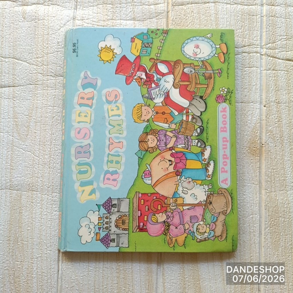 (hc) Nursery Rhymes - a pop up book Playmore Waldman - Buku Cerita Anak BAHASA INGGRIS Bekas Prelove