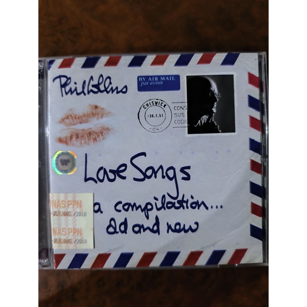 CD Musik original PHIL COLLINS Love Songs Isi 2 disk