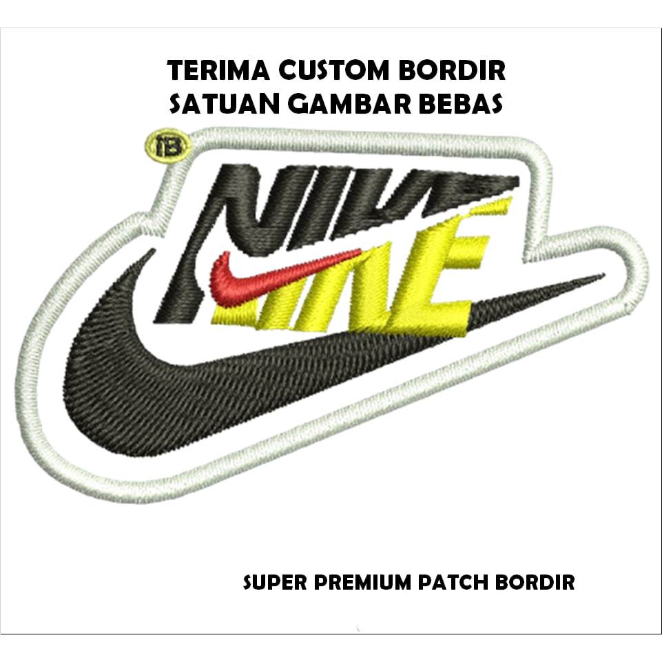 015 EMBLEM PATCH BORDIR LOGO NIKE - CUSTOM BORDIR SUMEDANG