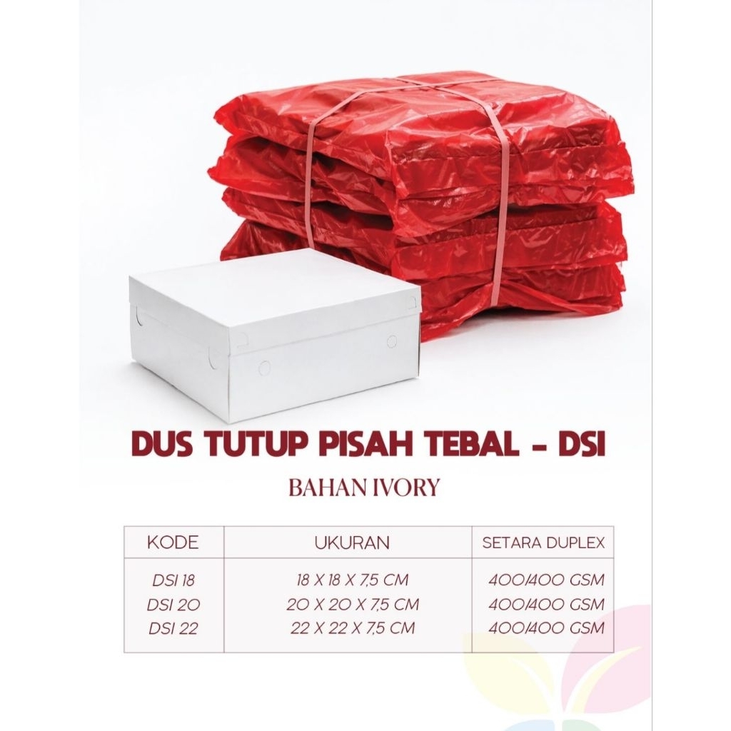 (50pcs) dus/box nasi ukuran 18x18x7.5 400gram