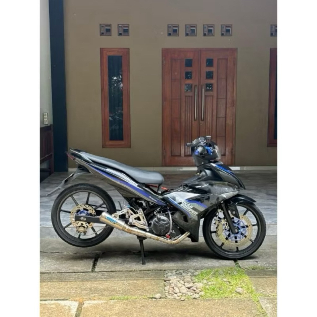 knalpot dos muffler mx king model prostreet