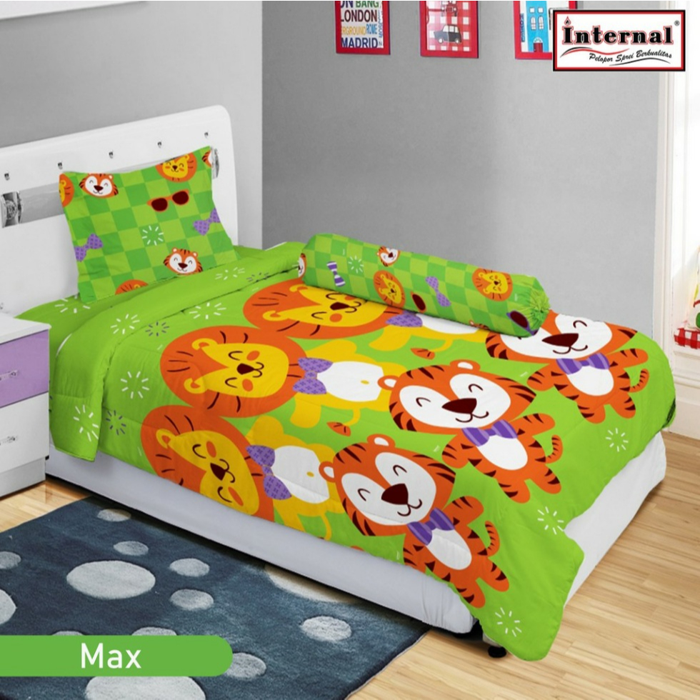 Bedcover Set Internal Single 120x200 - Lion