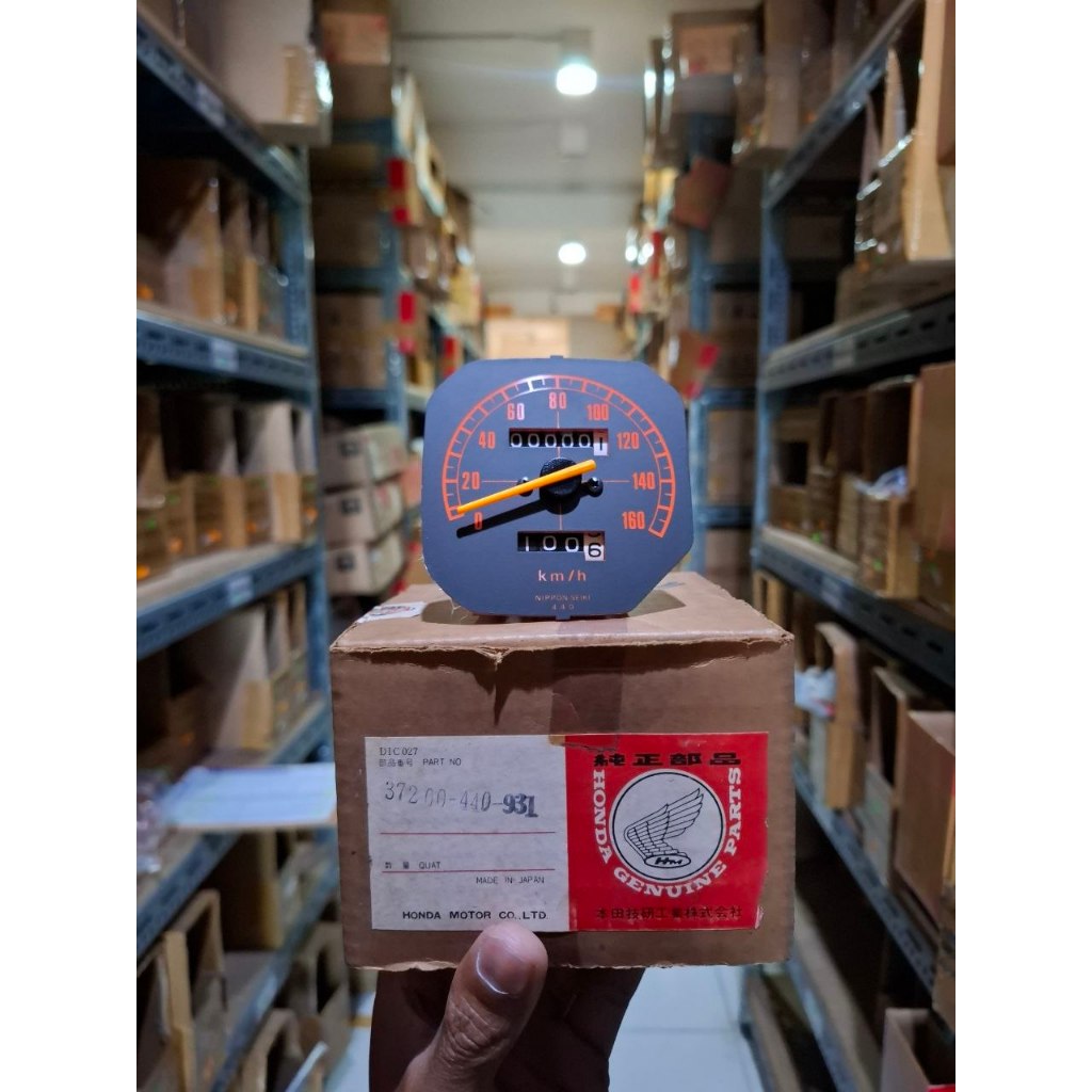 Speedometer Assy GL100 GL125 GLK Original Honda 37200-440-931 Spidometer Kilometer Panel Indikator A