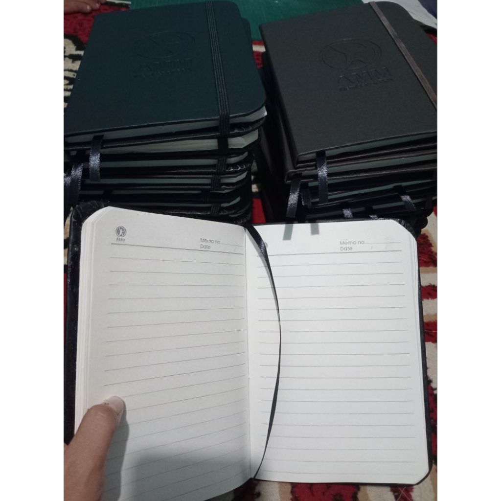 Buku Agenda Custom Kulit Sintetis