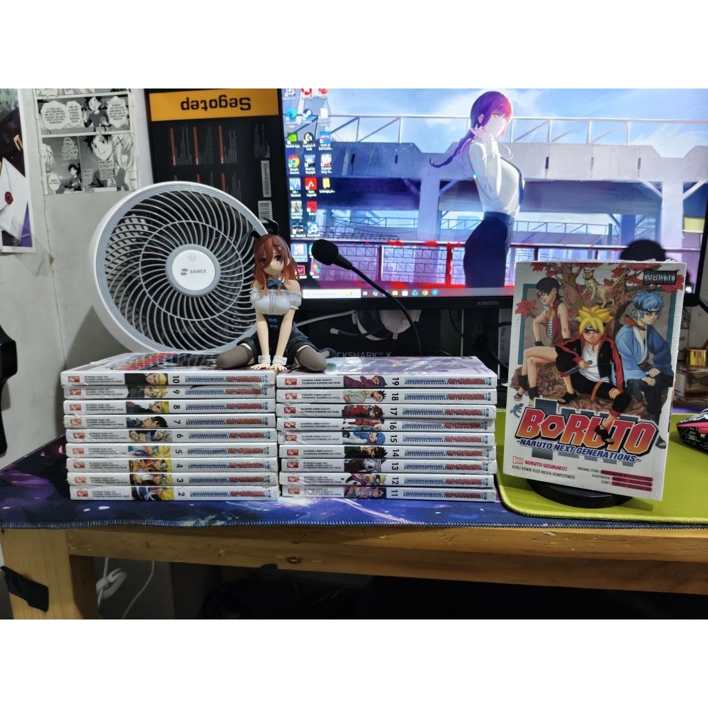 Komik Boruto Vol 1-19 Set Segel
