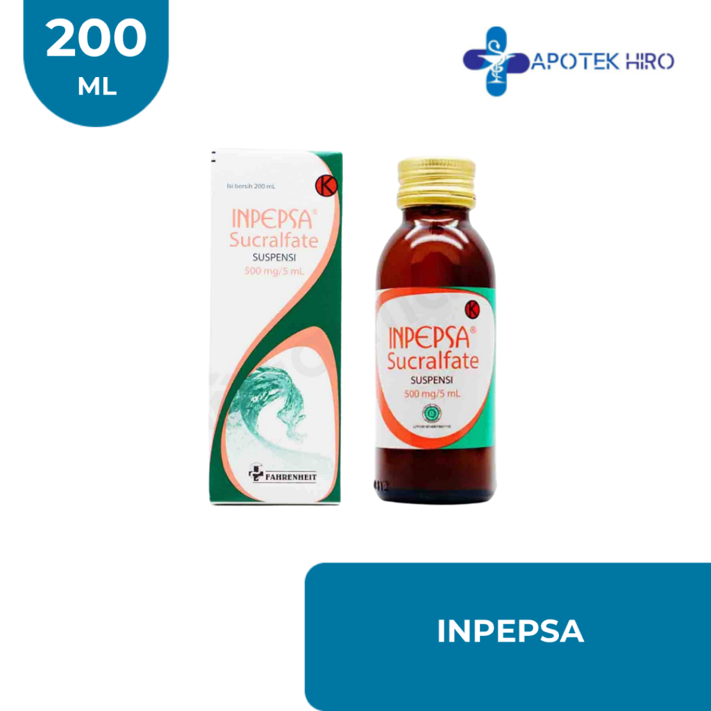 INPEPSA SIRUP 1 BOTOL @ 200 ML