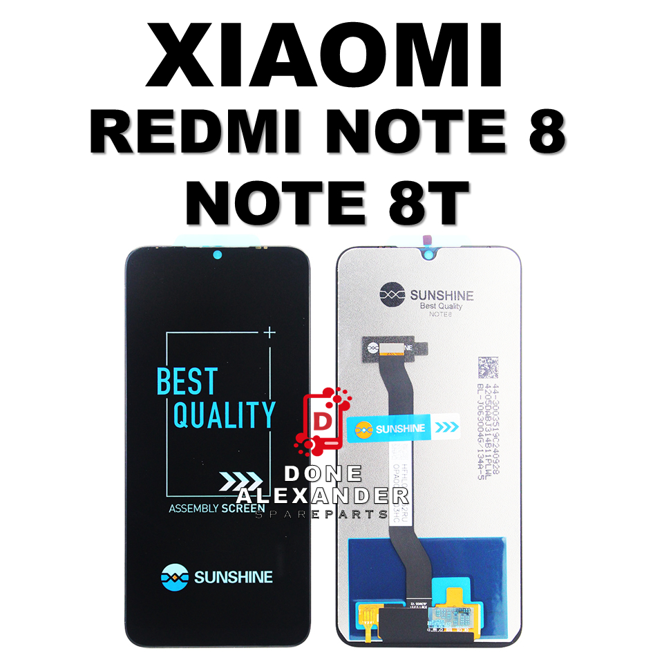 LCD TOUCHSCREEN REDMI NOTE 8 / NOTE 8T COMPLETE 100% ORIGINAL
