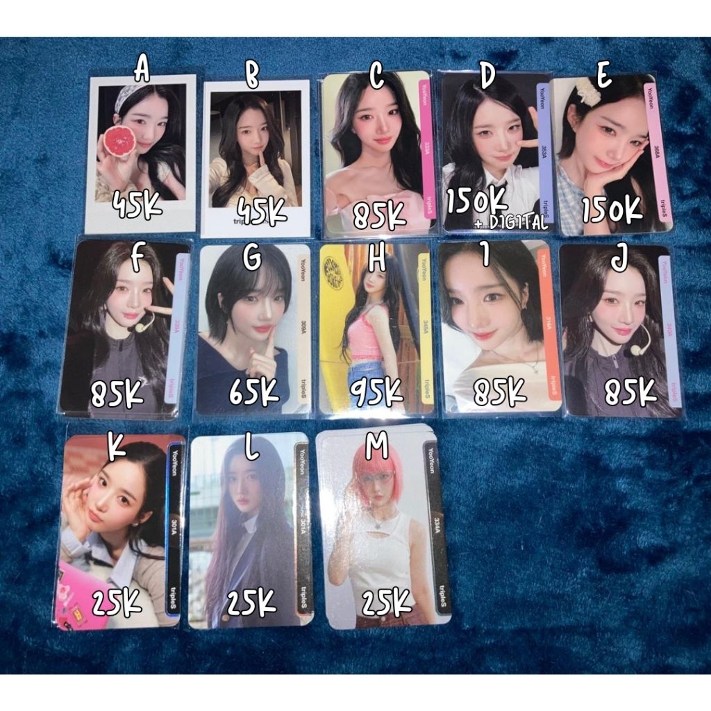 Official tripleS Yooyeon S5 Objekt Photocard
