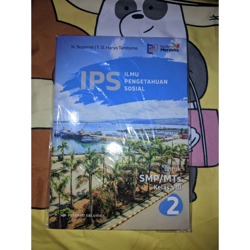 Buku Paket Erlangga SMP Kelas 8 IPS Kurikulum Merdeka