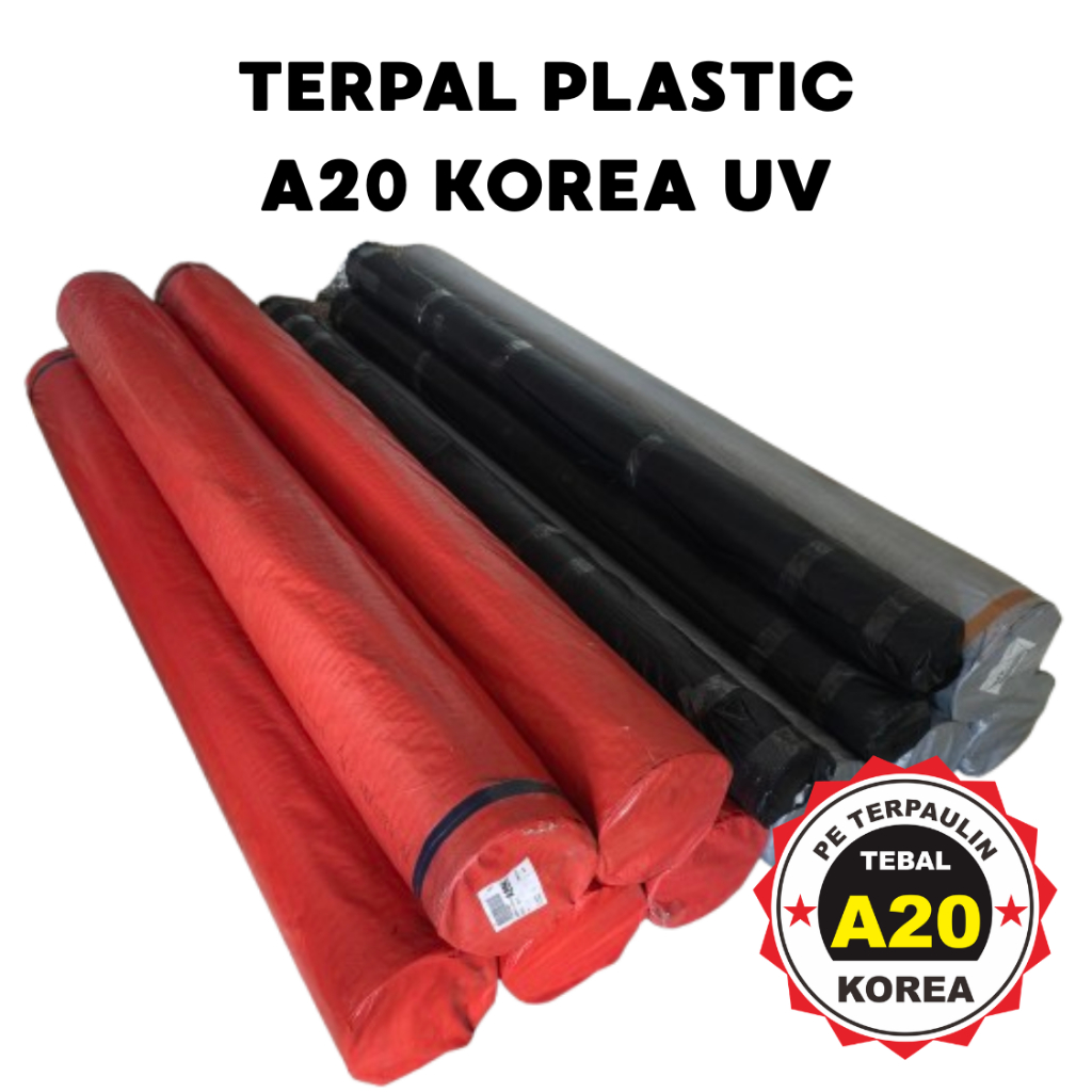TERPAL ROLL A20 KOREA + UV IMPORT BAHAN PE BERKULITAS MURAH  TERPAL KANDANG TERPAL KOREA