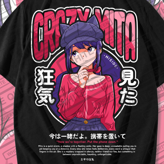 KAOS MITA MISIDE - KAOS DISTRO PRIA & WANITA KAOS ANIME & GAME MISIDE MITA