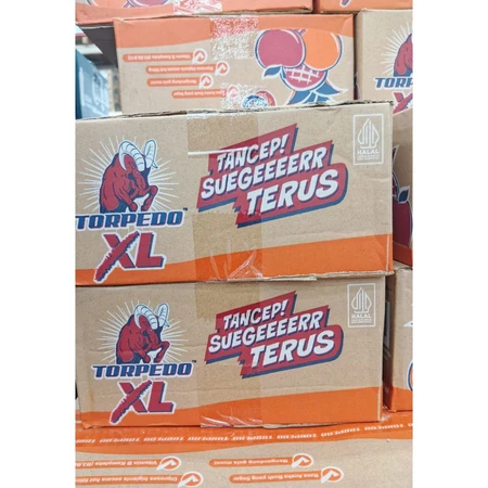 Torpedo Minuman Aneka Rasa XL 1 Dus Isi 24 Cup