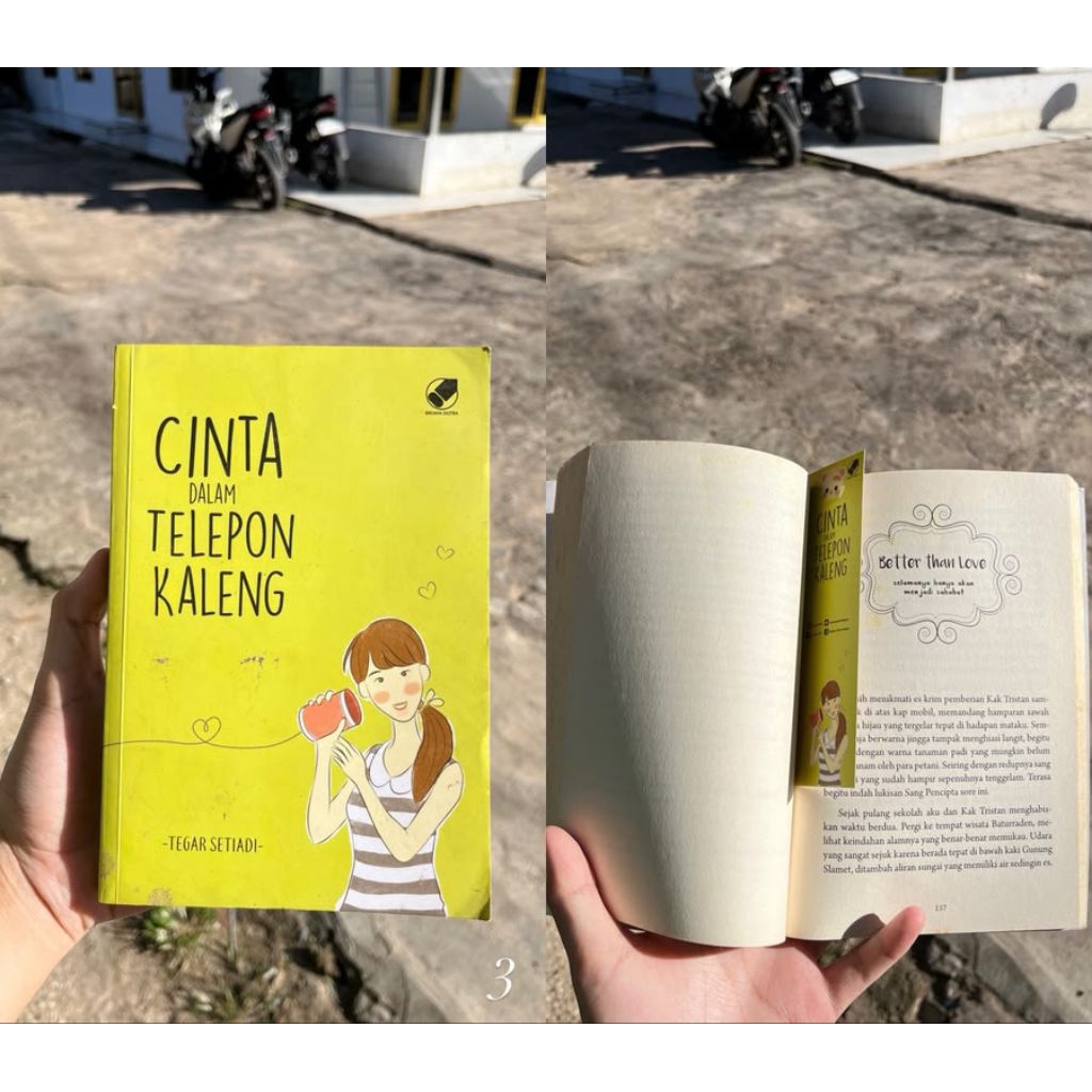 PRELOVED NOVEL "CINTA TELEPON KALENG"
