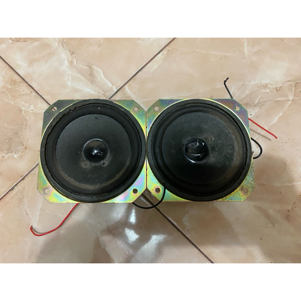 Speaker woofer copotan Polytron Sepasang (4.5 inch)