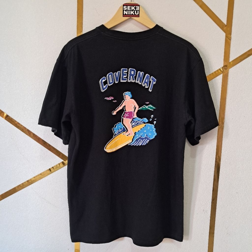 Tshirt Kaos COVERNAT Backit bahan katun tebal like new