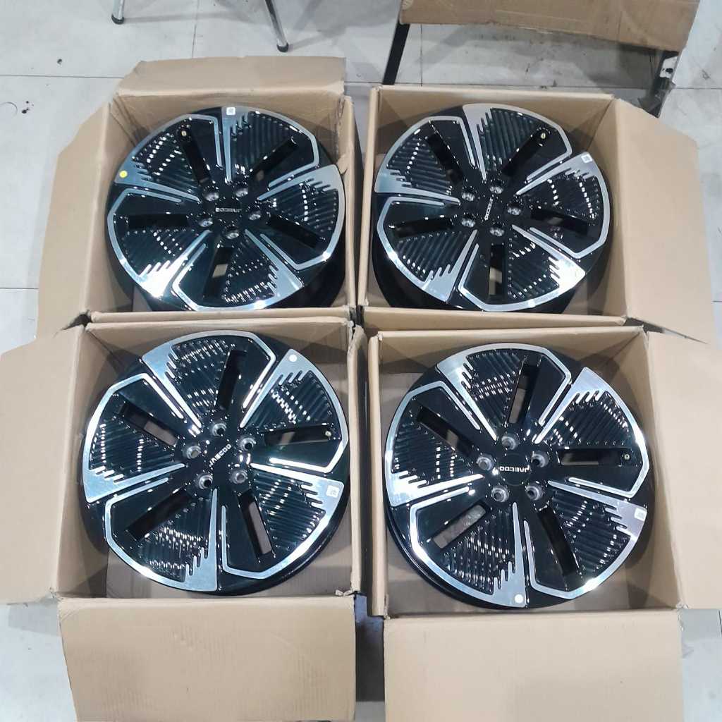 Velg Mobil Seken Copotan Ori Jaicoo J5 Ring 18 Lebar 7,5 Et47 Pcd 5x108 Mulus