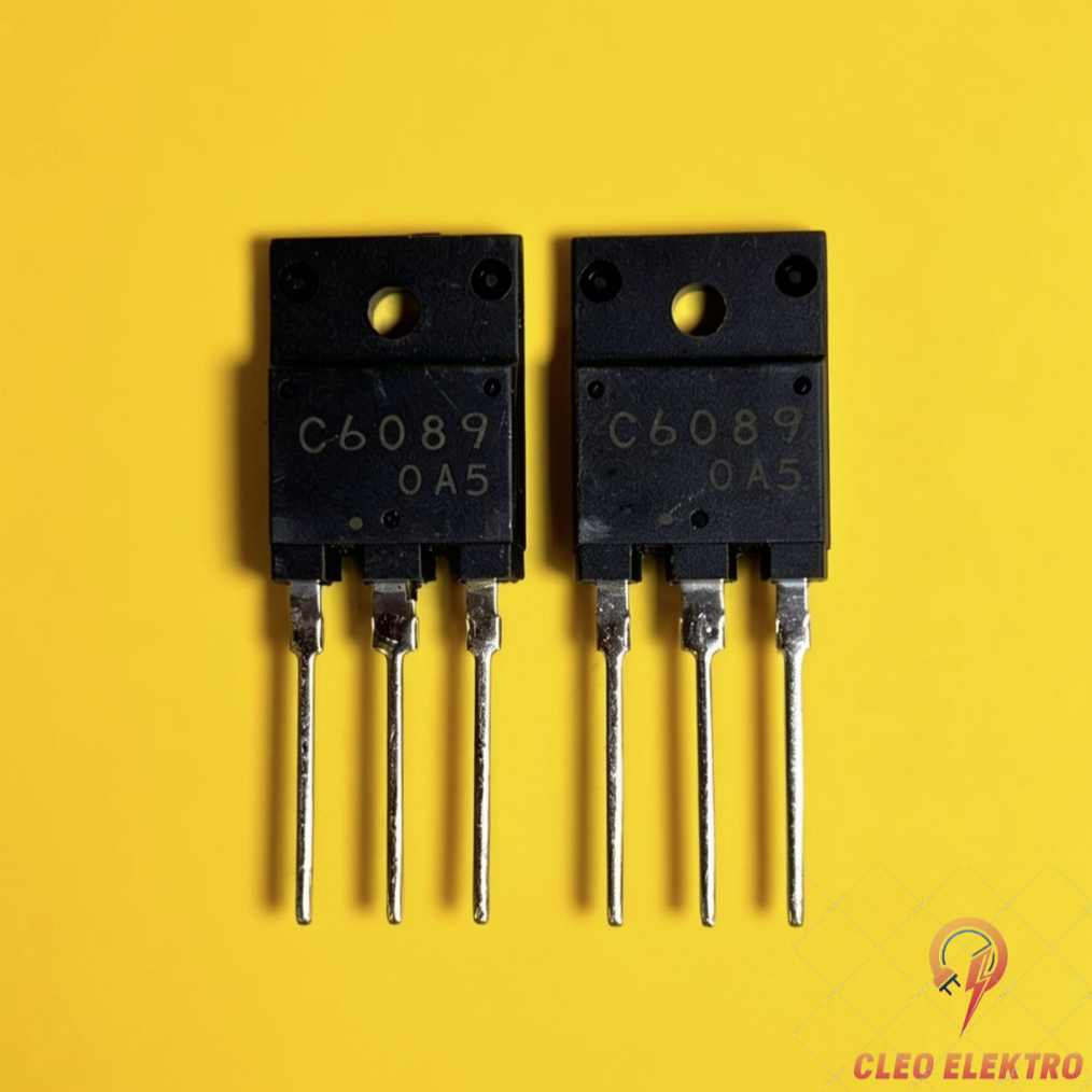 TR TRANSISTOR C 6089 C6089 ASLI ORIGINAL SC6089 KUALITAS BAGUS
