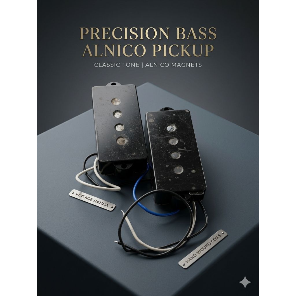 Pickup bass fender presicion alnico 4string