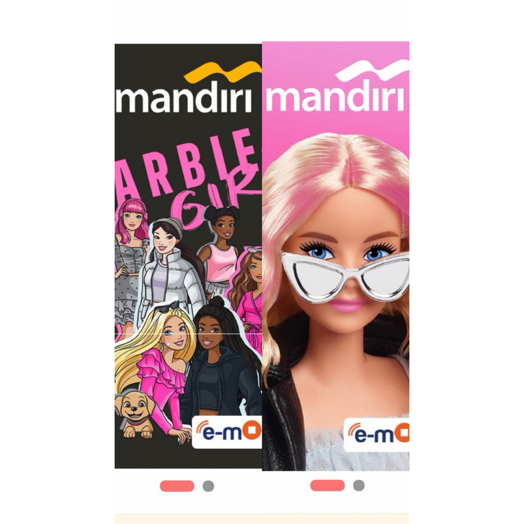 MANDIRI EMONEY BARBIE