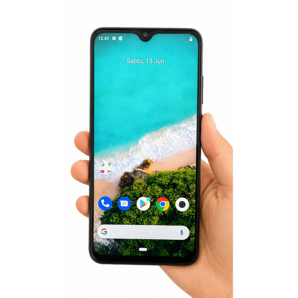 HP Second Xiaomi MI A3 / Kondisi hidup normal, tidak bisa baca SIM