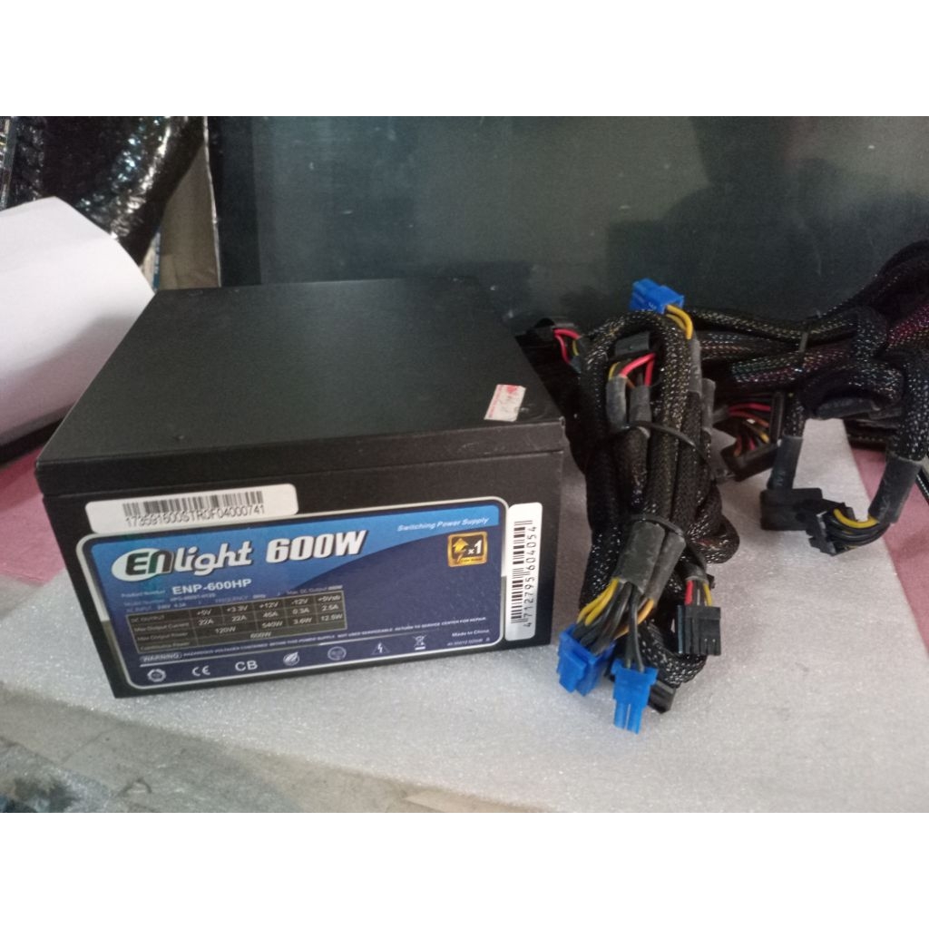 psu 600w enlight 80 plus
