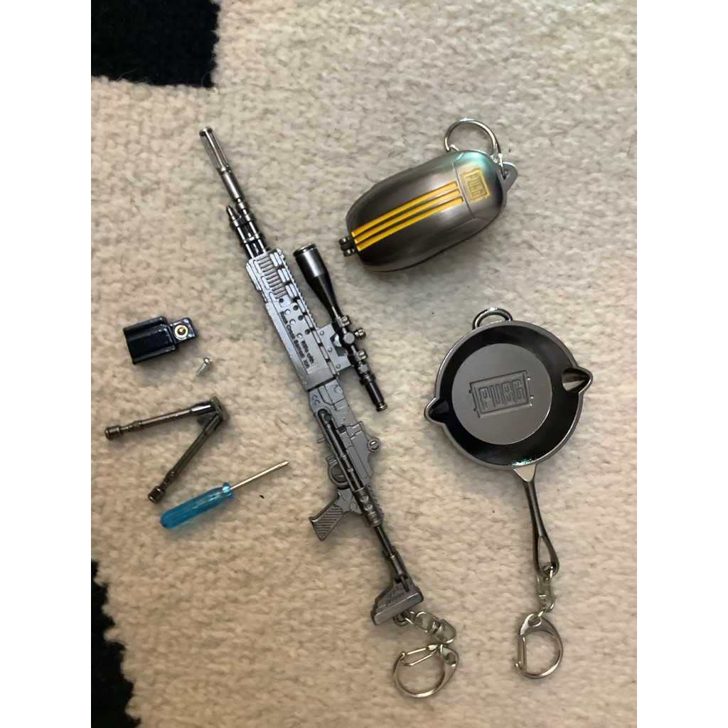 Replika sniper MK 14 full metal /mainan anak cowok / key chain  / 17 cm