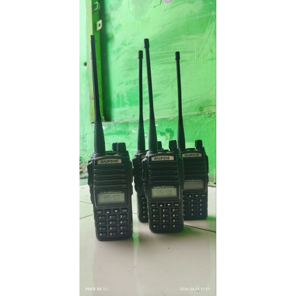 HT BAOFENG Dualband SECOND NORMAL BATANGAN (TANPA CHARGER)