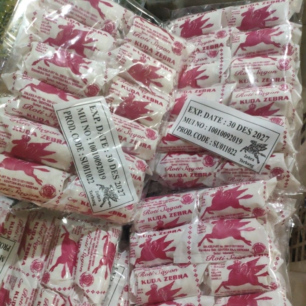 Kue sagon putih isi 12pcs