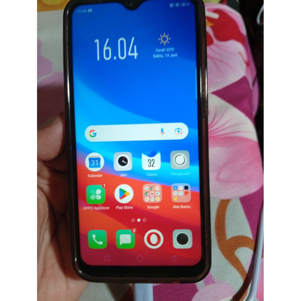Dinjual MURAH HP Oppo F9 pro RAM 6/128 Barang Bagus kondisi normal siap pakai