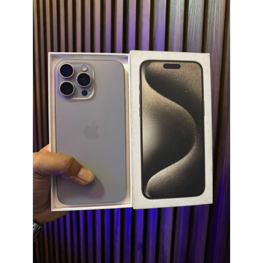 iphone 15 promax 256gb ibox second