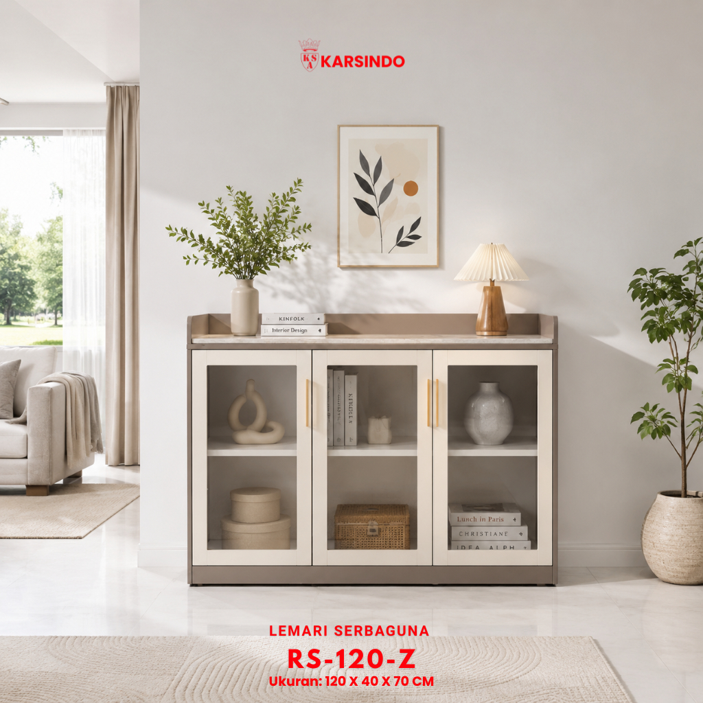 Credenza Minimalis Buffet Konsul Serbaguna RS120