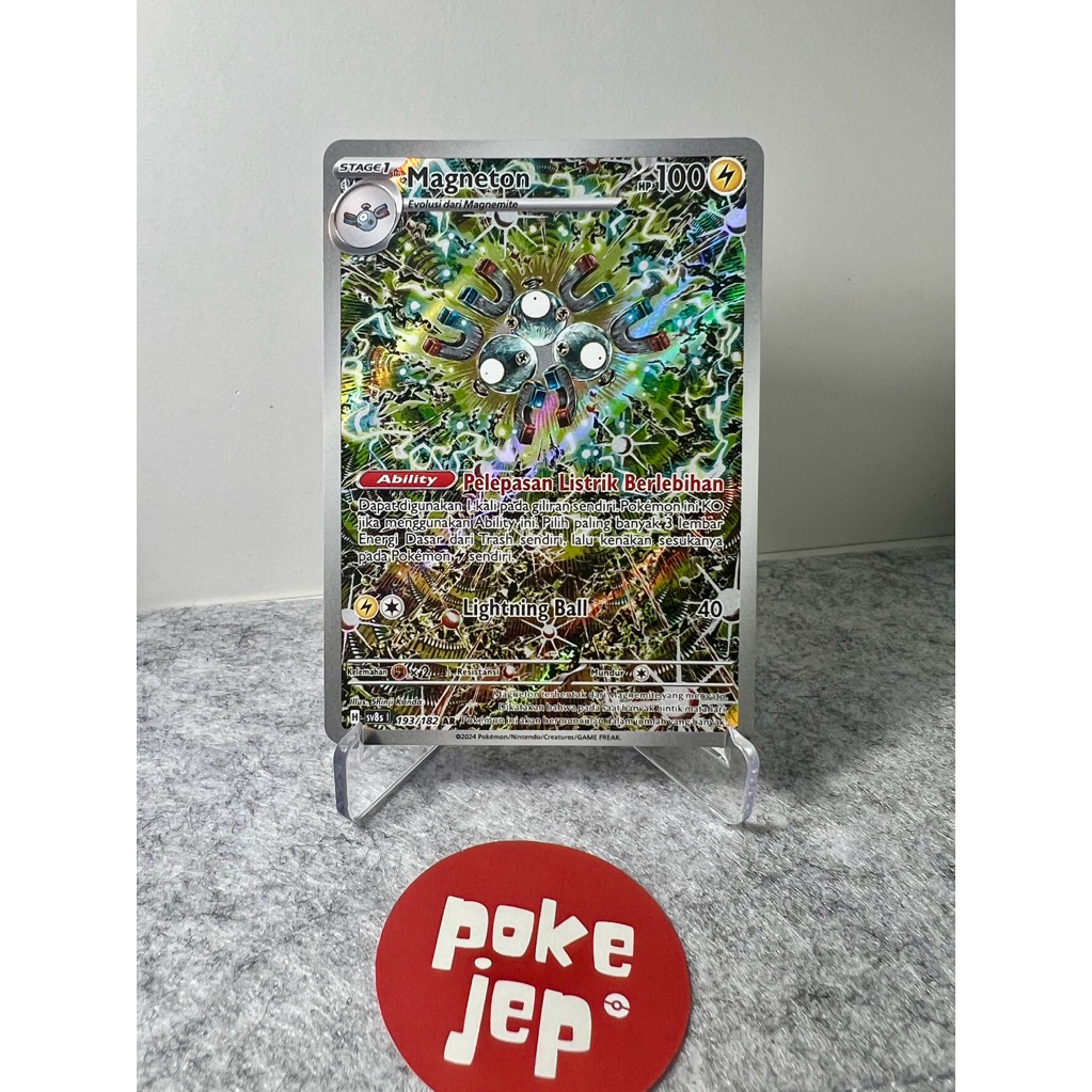 Magneton AR #193 Pokemon Indonesia Mulus No Dent