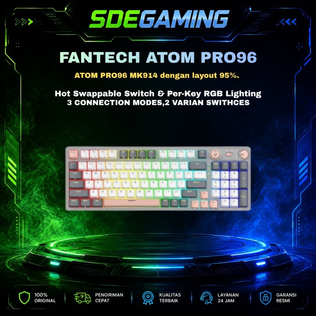 Fantech  APRO 96 Wireless Keyboard Mechanical Gaming